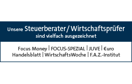Auszeichnung Top Steuerberater & Wirtschaftsprüfer Auszeichnung Top Steuerberater & Wirtschaftsprüfer